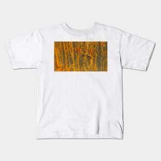 Natures RUST ART Patterns number FIVE Kids T-Shirt